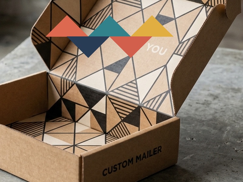 Custom Printed Mailer (Interior Flood Print)